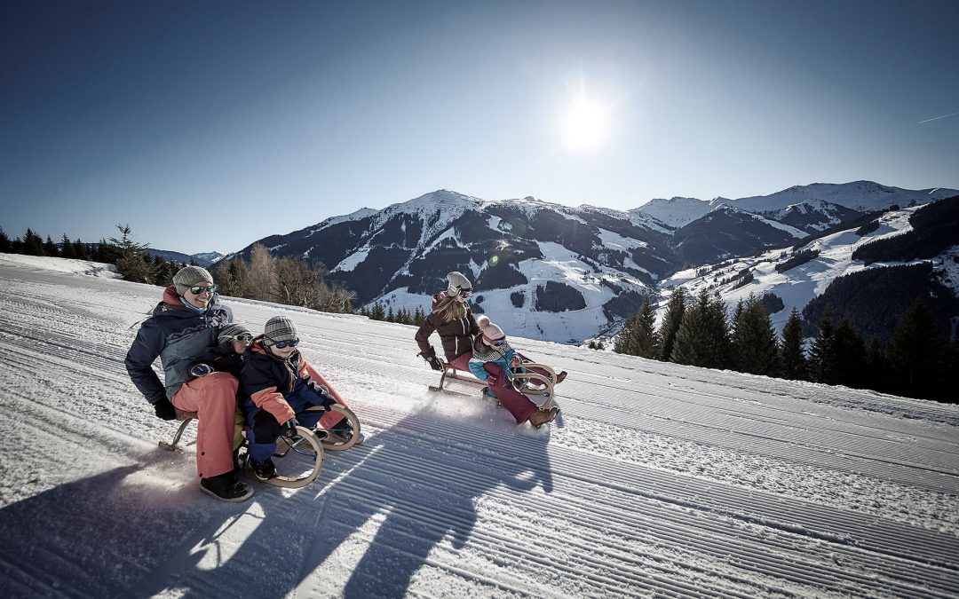 Rodeln in Saalbach Hinterglemm und Umgebung